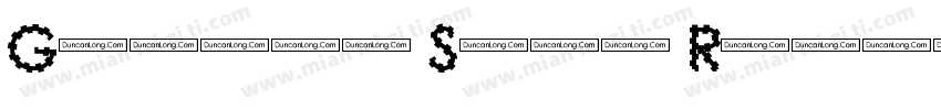 Geared Slab RegularVersion 10字体转换